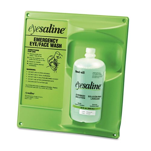 Estación para Lavado de Ojos/Rostro Honeywell Fendall Eyesaline, Botella de 32 Onzas